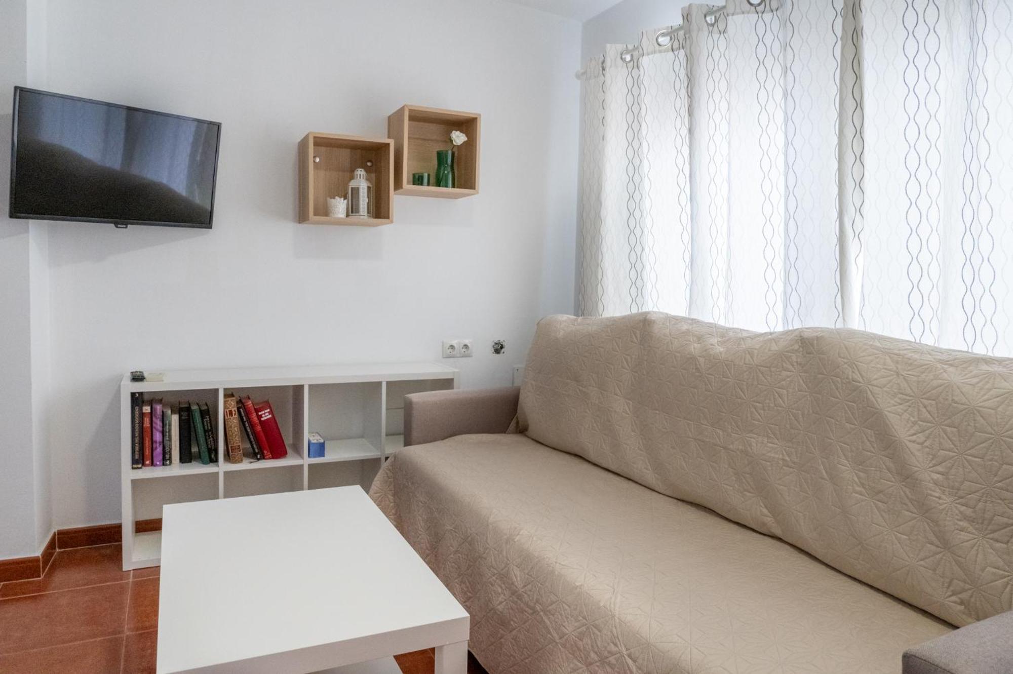 Acogedor Apartamento En Malaga Playa Luaran gambar