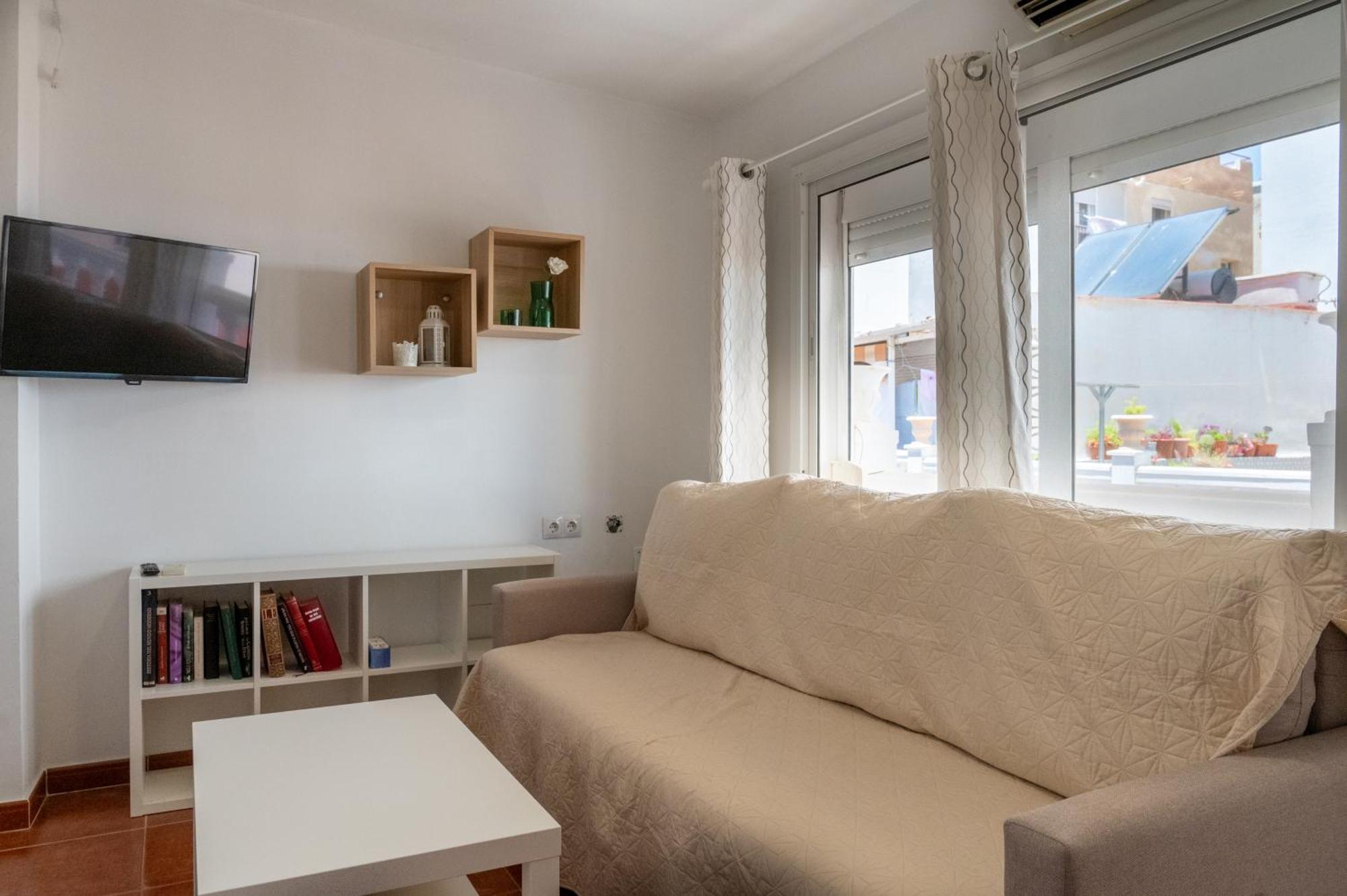 Acogedor Apartamento En Malaga Playa Luaran gambar